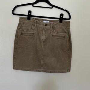 Loft corduroy skirt